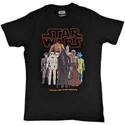 Star Wars Unisex T-Shirt: Empire Toy Figures