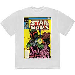 Star Wars Unisex T-Shirt: Boba Fett Comic Cover