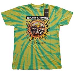 Sublime Unisex T-Shirt: 40oz To Freedom (Wash Collection)