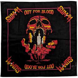 Sum 41 Unisex Bandana: Out For Blood (Back Print) (Ex-Tour)