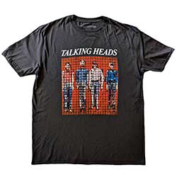 Talking Heads Unisex T-Shirt: Pixel Portrait