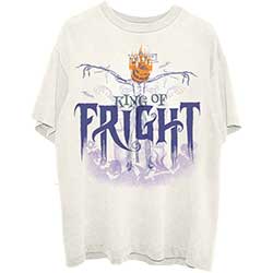Disney Unisex T-Shirt: The Nightmare Before Christmas King of Fright