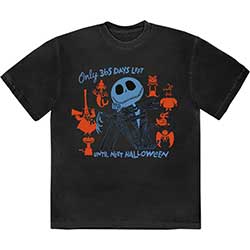 Disney Unisex T-Shirt: The Nightmare Before Christmas 365 Days