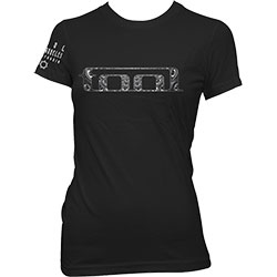 Tool Ladies T-Shirt: Eyes Logo (Sleeve Print)