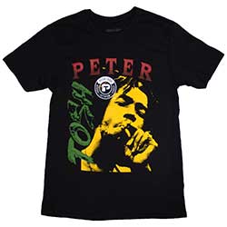 Peter Tosh Unisex T-Shirt: Smokin'  