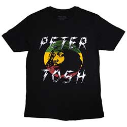 Peter Tosh Unisex T-Shirt: Lightning Logo  