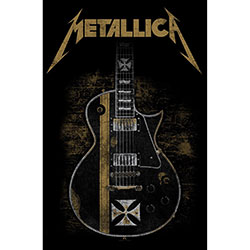 Metallica Textile Poster: Hetfield Guitar