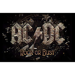 AC/DC Textile Poster: Rock Or Bust