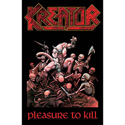Kreator Textile Poster: Pleasure To Kill