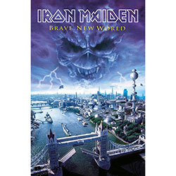 Iron Maiden Textile Poster: Brave New World