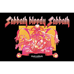 Black Sabbath Textile Poster: Sabbath Bloody Sabbath