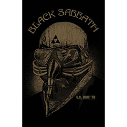 Black Sabbath Textile Poster: Us Tour '78