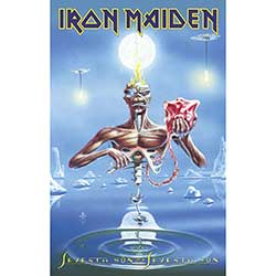 Iron Maiden Textile Poster: Seventh Son