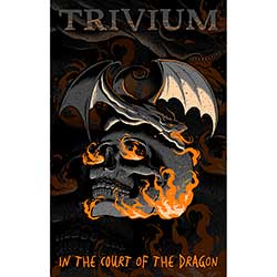Trivium Textile Poster: In The Court Of The Dragon