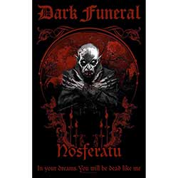 Dark Funeral Textile Poster: Nosferatu