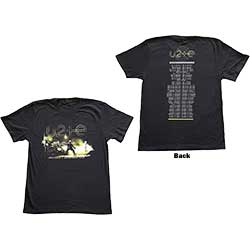 U2 Unisex T-Shirt: Stage Photo (Ex-Tour & Back Print)