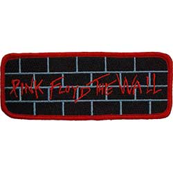 Pink Floyd Standard Woven Patch: The Wall Red