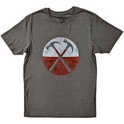 Pink Floyd Unisex Vintage T-Shirt: Vintage The Wall Hammers
