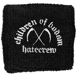 Children Of Bodom Embroidered Wristband: Hatecrew (Loose)
