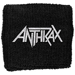 Anthrax Embroidered Wristband: Logo (Loose)