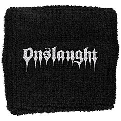 Onslaught Embroidered Wristband: Logo (Loose)