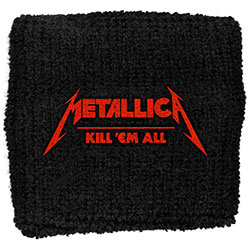 Metallica Embroidered Wristband: Kick 'Em All (Loose)