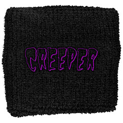 Creeper Embroidered Wristband: Logo (Loose)
