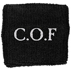Cradle Of Filth Embroidered Wristband: C.O.F. (Loose)