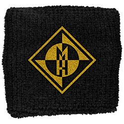 Machine Head Embroidered Wristband: Diamond Logo (Loose)