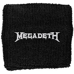 Megadeth Embroidered Wristband: Logo (Loose)