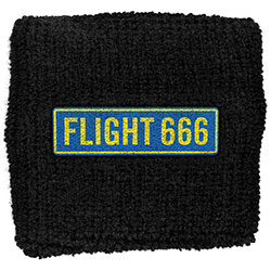 Iron Maiden Embroidered Wristband: Flight 666 (Retail Pack)