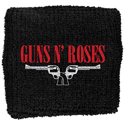 Guns N' Roses Embroidered Wristband: Pistols (Retail Pack)