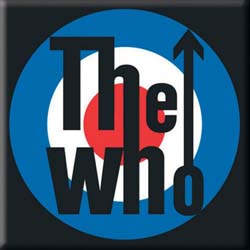 The Who Fridge Magnet: Target Logo