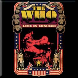The Who Fridge Magnet: Live in Concert
