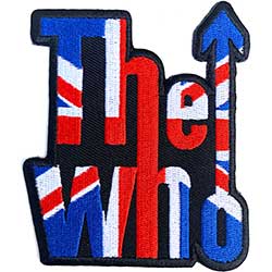 The Who Standard Woven Patch: Union Jack