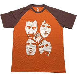 The Who Unisex Raglan T-Shirt: Faces