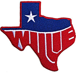 Willie Nelson Standard Woven Patch: Texas