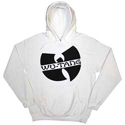 Wu-Tang Clan Unisex Pullover Hoodie: Slanted Logo Mono