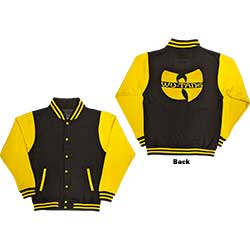 Wu-Tang Clan Unisex Varsity Jacket: Logo (Back Print)