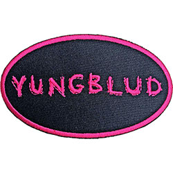 Yungblud Standard Woven Patch: Oval Logo