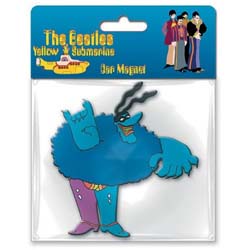 The Beatles Rubber Magnet: Yellow Submarine Chief Blue Meanie