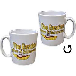 The Beatles Unboxed Mug: Yellow Submarine Logo & Sub