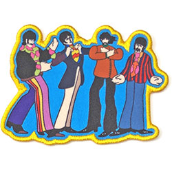 The Beatles Standard Woven Patch: Yellow Submarine Sub Band