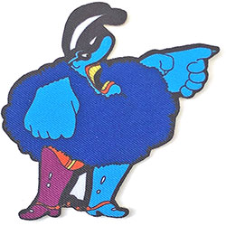 The Beatles Standard Woven Patch: Yellow Submarine Chief blue Meanie