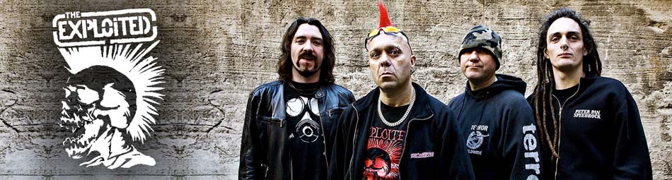 The Exploited Official Licensed Wholesale Band Merch