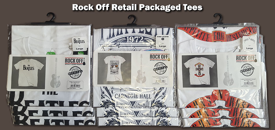 Mixed Artists Retail Packaged Tees
