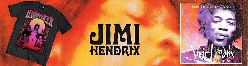 Jimi Hendrix Official Licensed Wholesale Merch