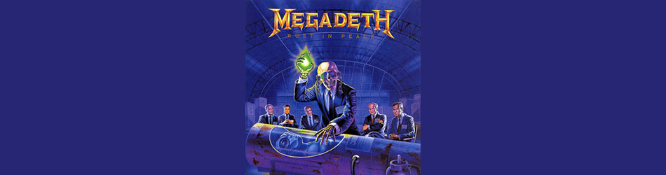 Megadeth Rust In Peace 30th Anniversary Official Licensed Merchandise