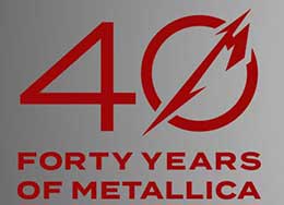 Metallica 40th Officially Licensed Tees