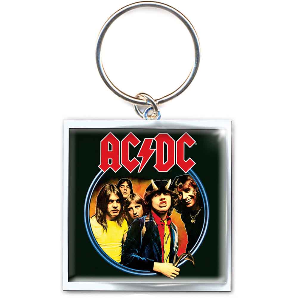 DEVIL ACDC BRAND NEW METAL KEYCHAIN MUSIC BAND ACDCKEY03 